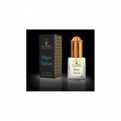 El Nabil Musk Velvet - Alcohol-free concentrated perfume for men - 5 ml roll-on bottle