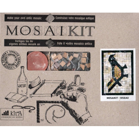 Mosaikit- Bird: اصنع فسيفساء عتيقة